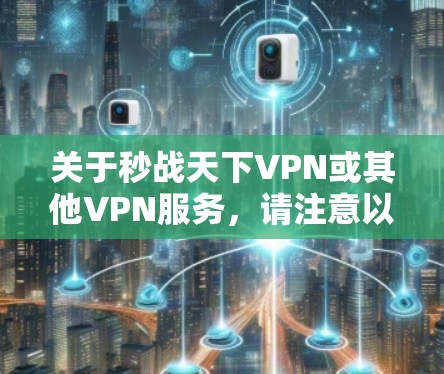 关于秒战天下VPN或其他VPN服务，请注意以下重要信息