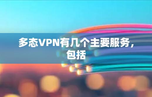 多态VPN有几个主要服务,包括 多态VPN有几个主要服务,包括