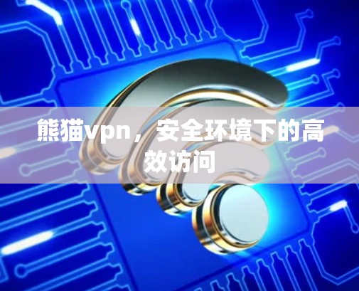 熊猫vpn,安全环境下的高效访问