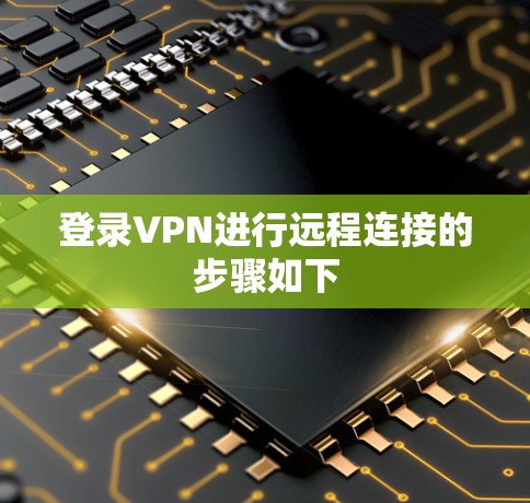 登录VPN进行远程连接的步骤如下 登录VPN进行远程连接的步骤如下