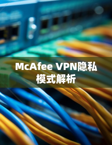 McAfee VPN隐私模式解析